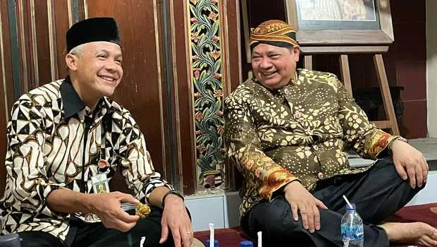 Analisa Skenario Ganjar Wakili Airlangga di Pilpres 2024