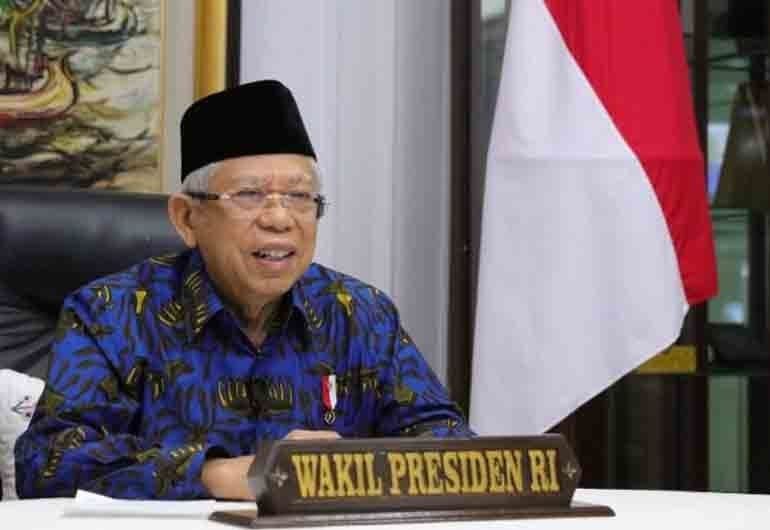 Ma’ruf Amin Sebut Vaksin Booster Kemungkinan Jadi Syarat Mudik Lebaran 2022