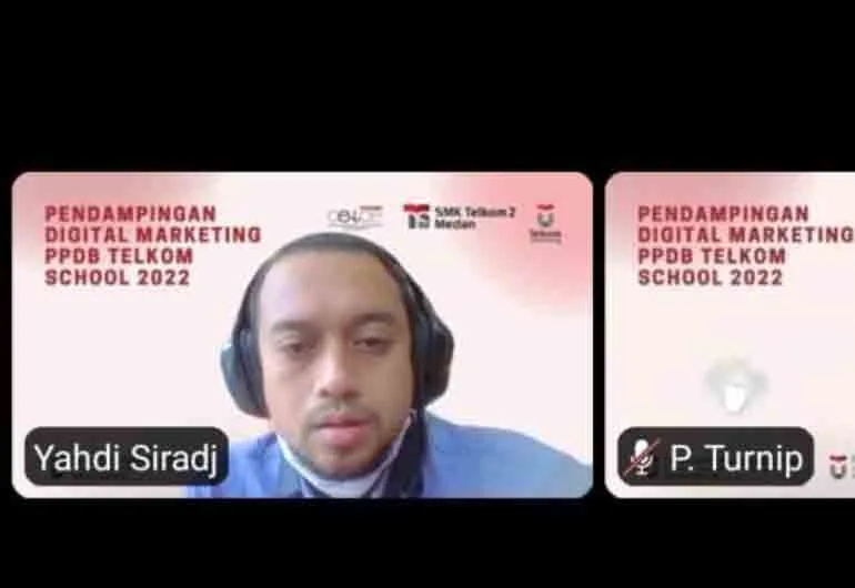 Tingkatkan Digital Marketing, Dosen Telkom University Evaluasi Website SMK Telkom 2 Medan