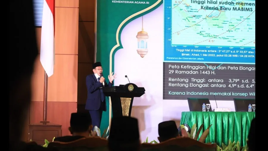 Kemenag : Hilal Awal Syawal 1443 Hijriah Dimungkinkan Berhasil Dirukyat
