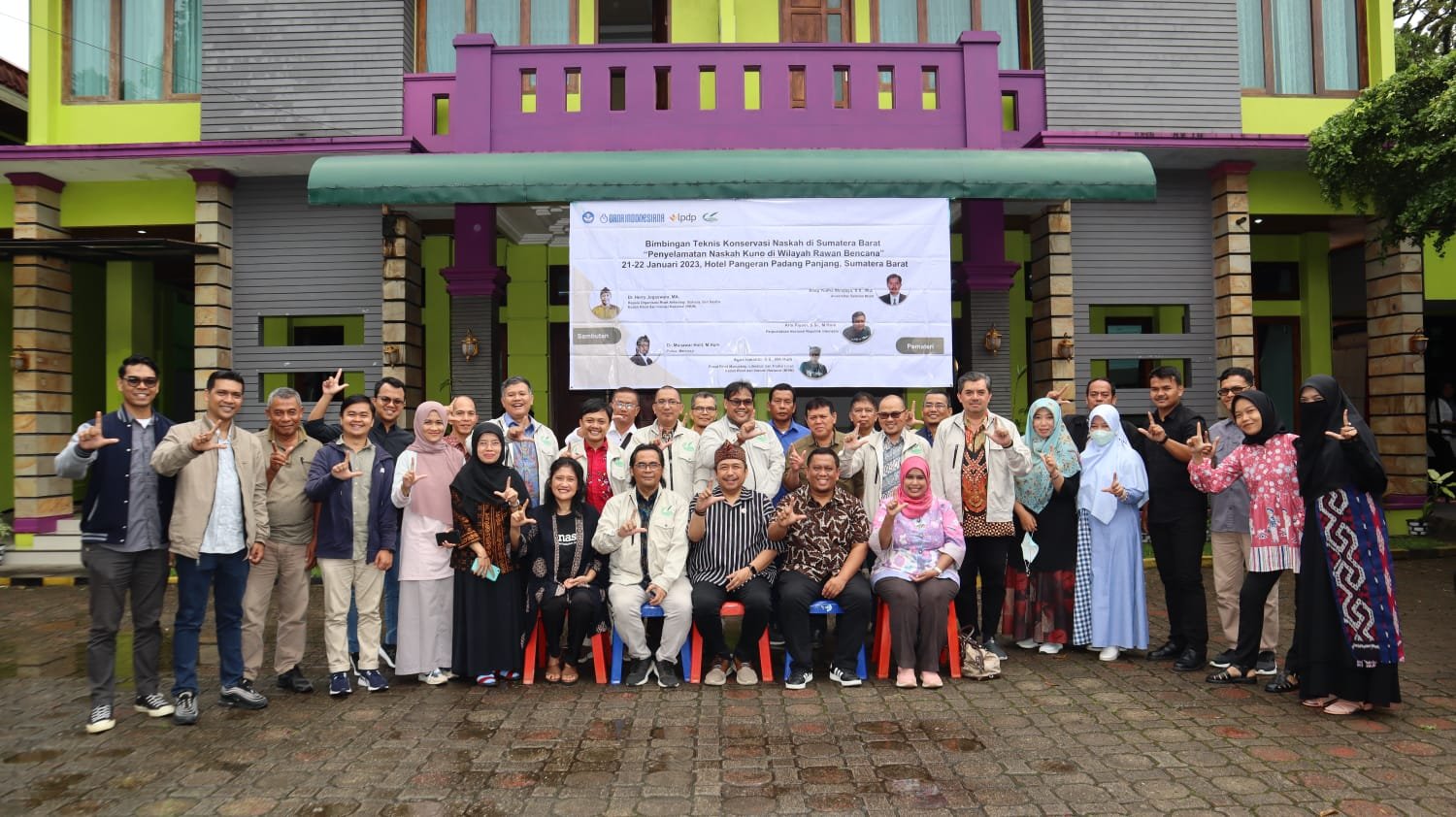 Lestarikan Naskah, Manassa Gelar Bimtek di Padang Sumbar