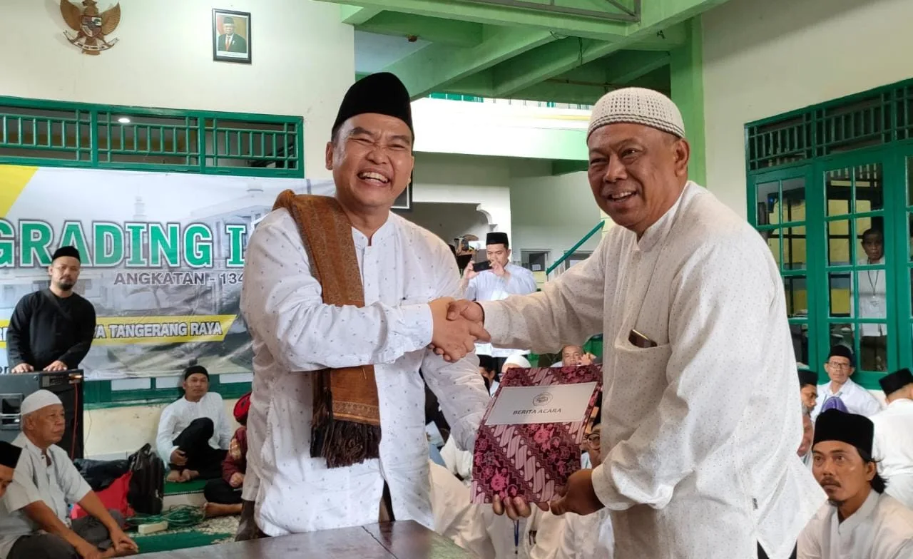 K.H Baban Hadiri Pelantikan Pengurus LDTQN Pontren Suryalaya Cabang Tangerang Raya