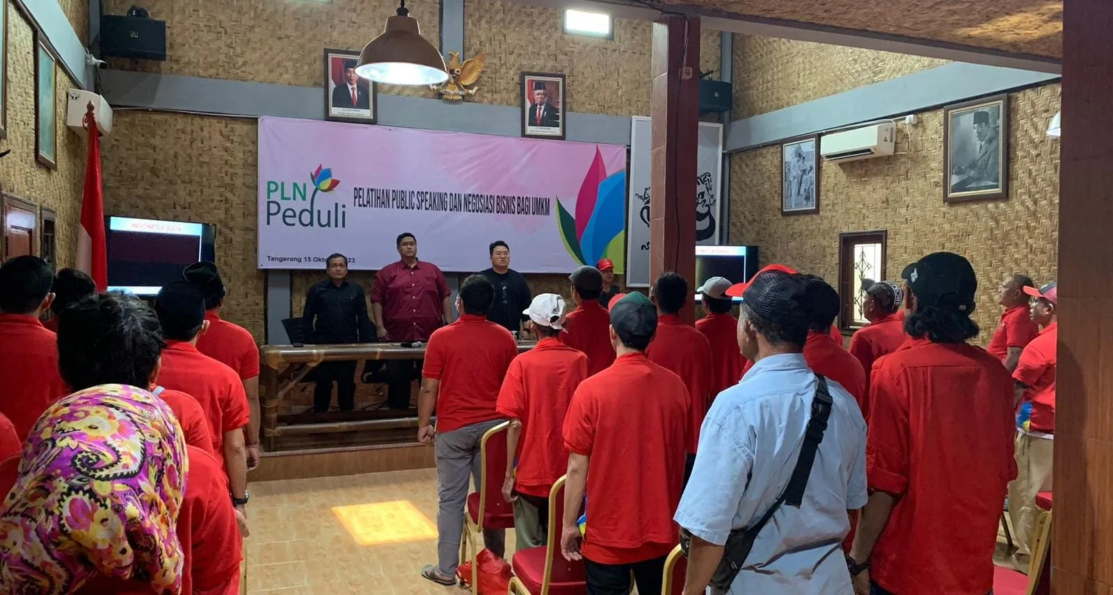 PLN Peduli Bekali Pelaku UMKM di Tangerang Skill Public Speaking