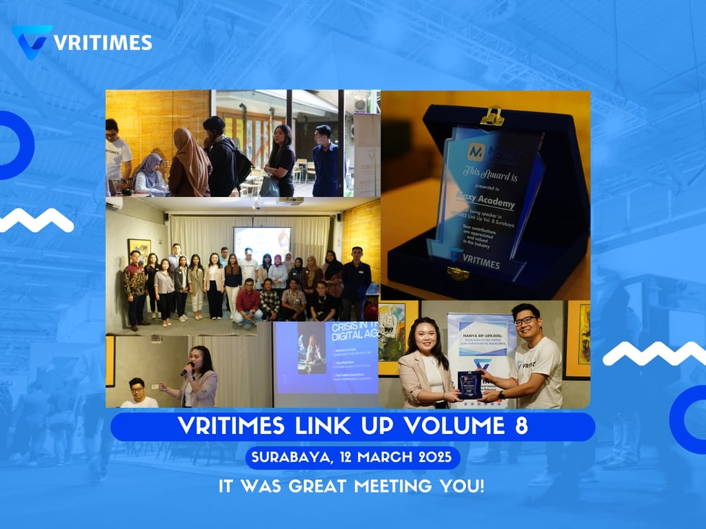 VRITIMES Link Up Vol. 8 Sukses Menghubungkan Komunitas PR di Surabaya