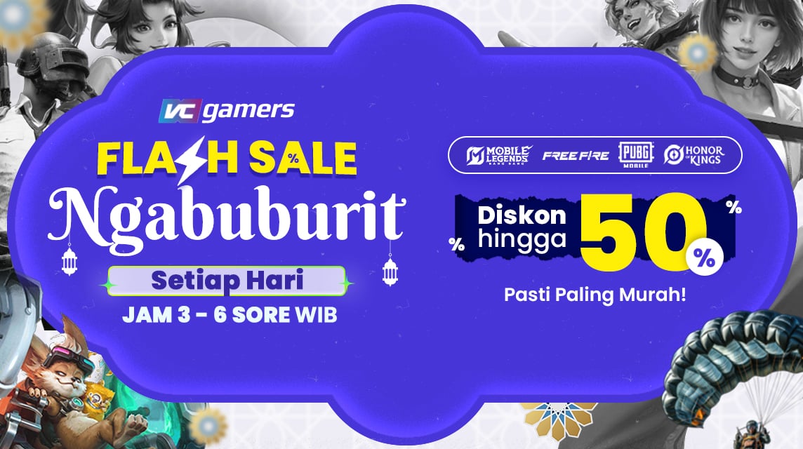 VCGamers Tebar Diskon Top Up Game Hingga 50% Selama Bulan Ramadhan