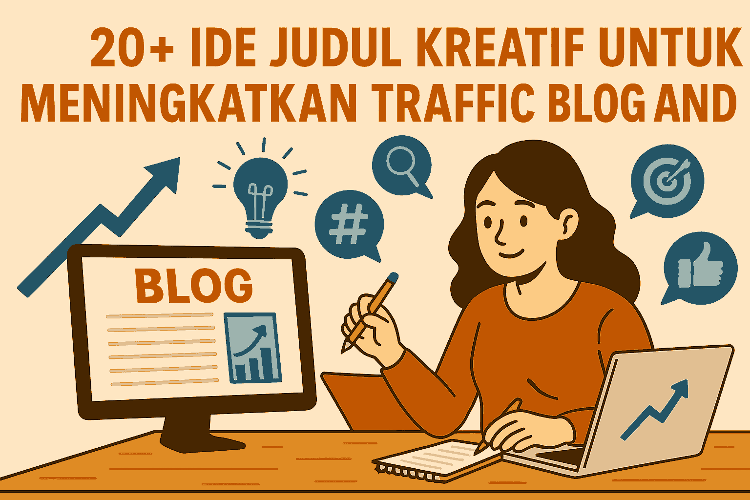 20+ Ide Judul Kreatif untuk Meningkatkan Traffic Blog Anda