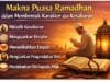 Makna Puasa Ramadhan dalam Membentuk Karakter dan Kesabaran