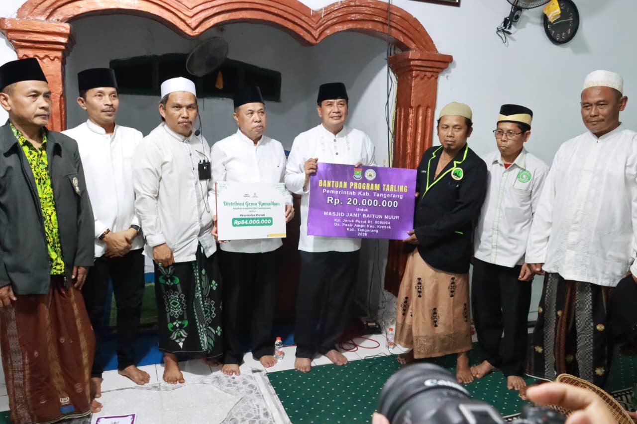 Camat Kresek Pastikan Ibadah Ramadan di Kresek Aman dan Tertib
