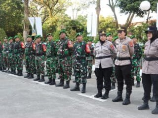 Malam Takbiran 2026, Polresta Tangerang dan TNI Siap Jaga Kamtibmas